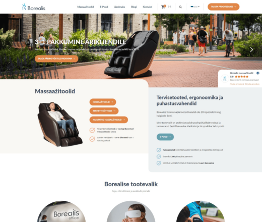 Borealis e-poe tegemine