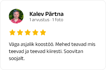 Kalev Pärna google review