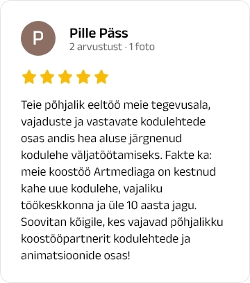 Pille Päss google review