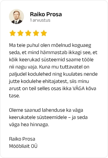 Raiko Prosa google review